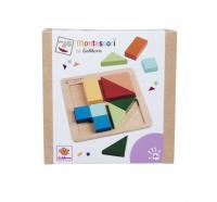 Montessori Čtverce skládačka puzzle